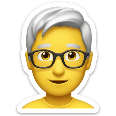 Yellow peogeout 208 sticker