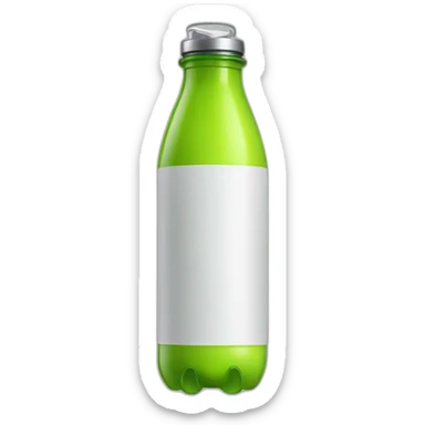 drink bottle with legs sticker