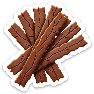 beef jerky sticker