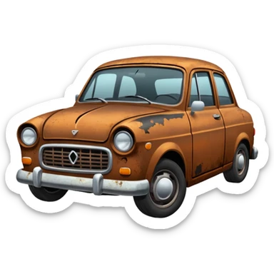 a crappy car sticker