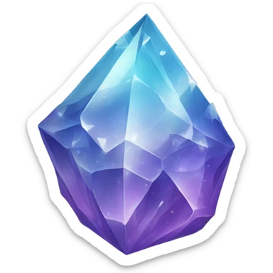 crystals sticker