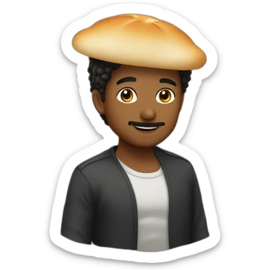 Juwish with kippa sticker