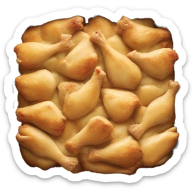 Costco chicken bake  sticker