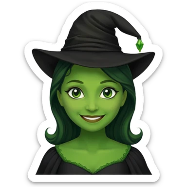 Elphaba sticker