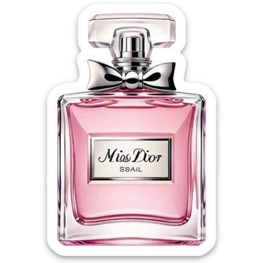 Miss Dior pefume sticker