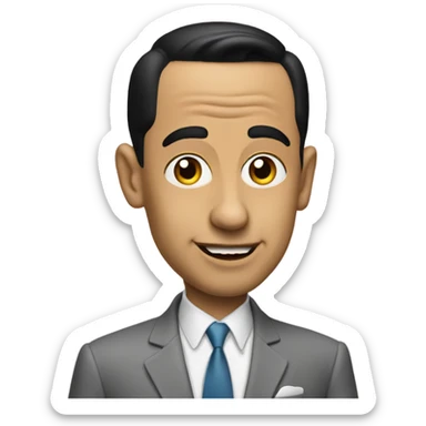 Pee wee Herman  sticker