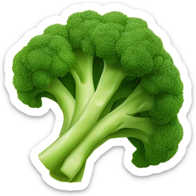 Broccoli penne pasta sticker