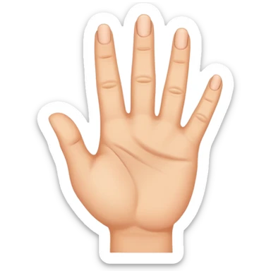 hand making a rude gesture  sticker