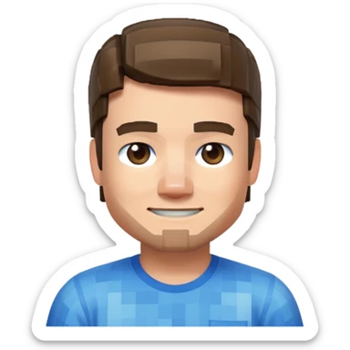 Minecraft Steve  sticker