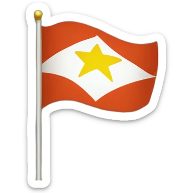 a morrocan amazigh flag sticker