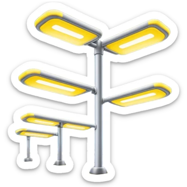 airport lighting system sticker