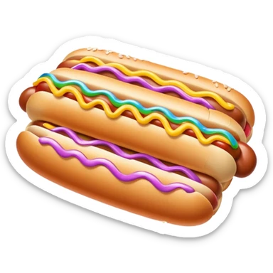 Gay hot dog sticker