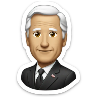 US President sticker