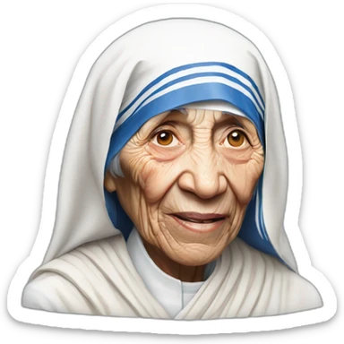 Mother Teresa sticker