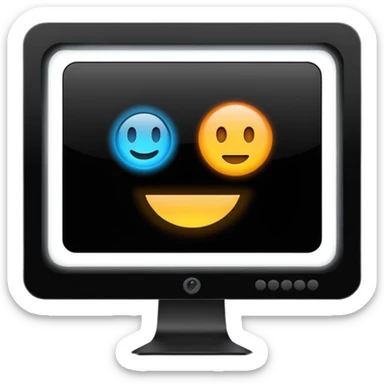 pantalla ordenador sticker