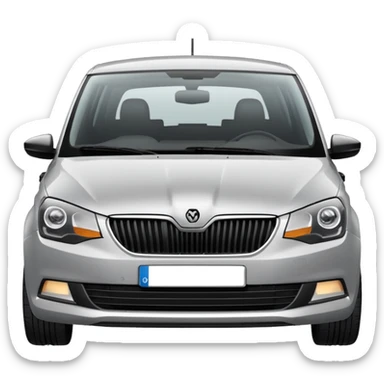 skoda fabia car sticker