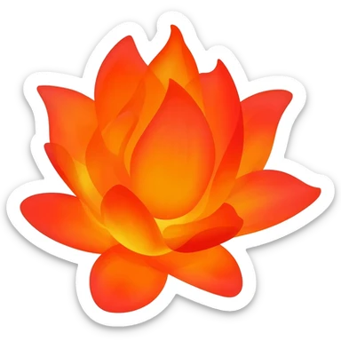 fire flower sticker