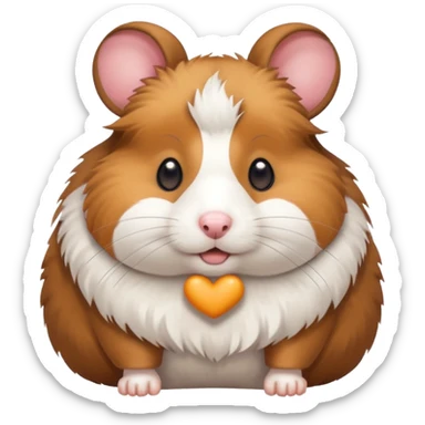 hamster with floppy dog ears 🐶🐹 sticker