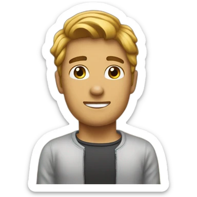 Tom regardant l'horizon sticker