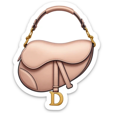 spring dior saddle bag sticker