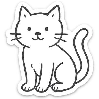 cat sticker