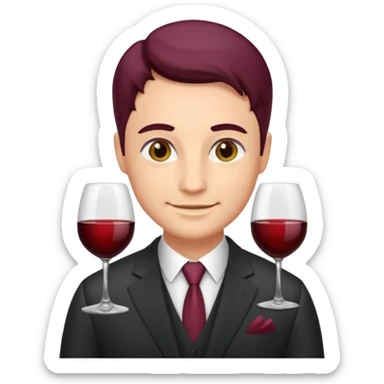 wine expert sticker