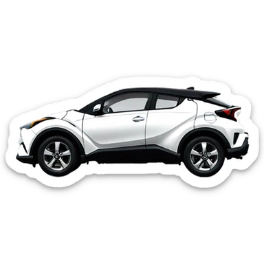 Toyota chr sticker