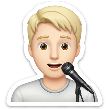 Porter Robinson singing sticker