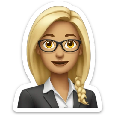 proactive risk-taker woman entrepreneur sticker