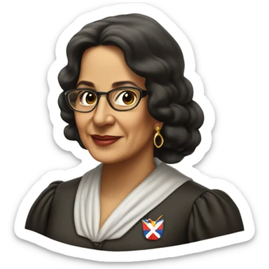 Julia Constancia de Burgos García was a Puerto Rican poet. As an advocate of Puerto Rican independence, she served as Secretary General of the Daughters of Freedom, the women's branch of the Puerto Rican Nationalist Party.  sticker