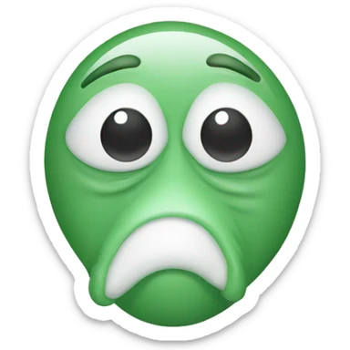 nose with snot sticker