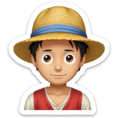 Luffy one piece  sticker