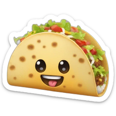 kaby lame mange un tacos sticker