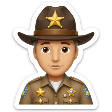 Sheriff sticker