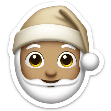 Beige Christmas presen  sticker