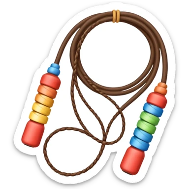 Jump rope sticker