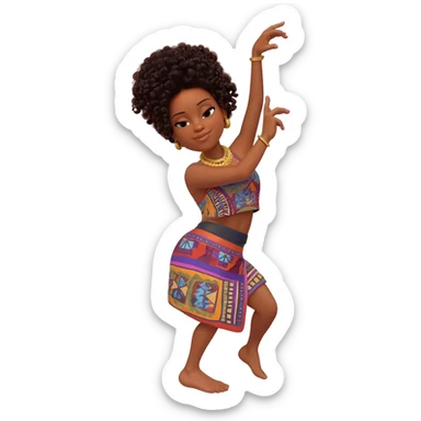 Gonemili Grace che balla sticker