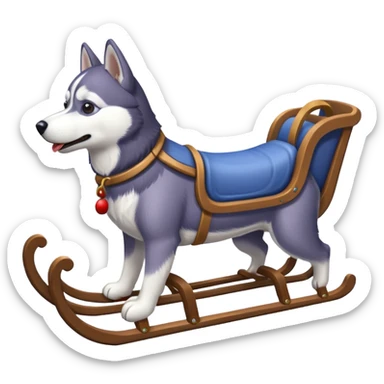 huskysleigh  sticker