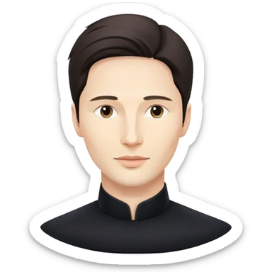 Pavel Durov photorealistic sticker