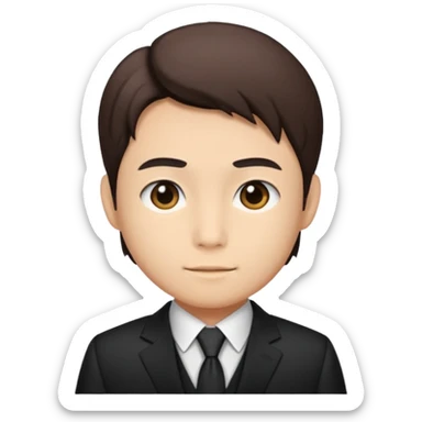 The Geo Archon Zhongli sticker