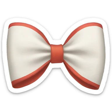 Bow sticker