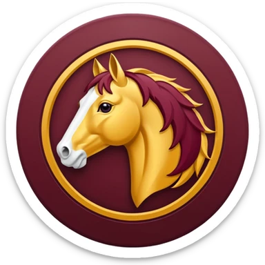Brisbane Broncos logo sticker
