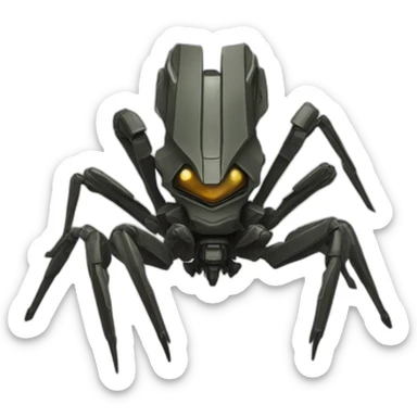 starship troopers arachnid sticker
