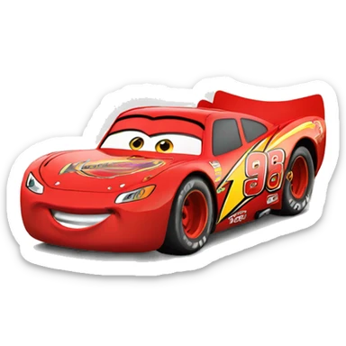 lightning mcqueen sticker
