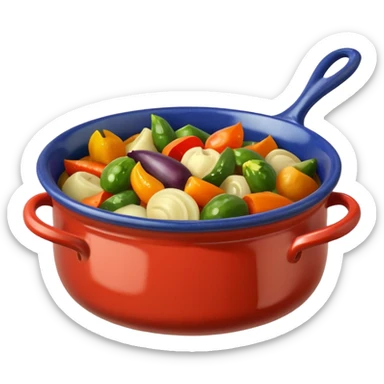 ratatouille dish sticker