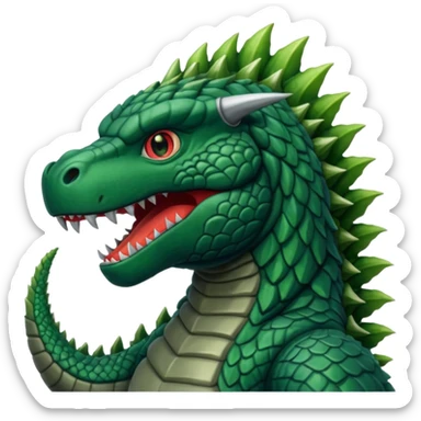 Godzilla  sticker