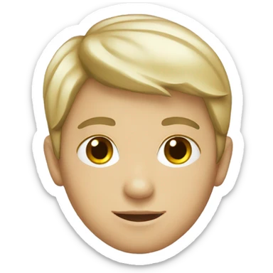 White boy wearing Peruvian flag sticker