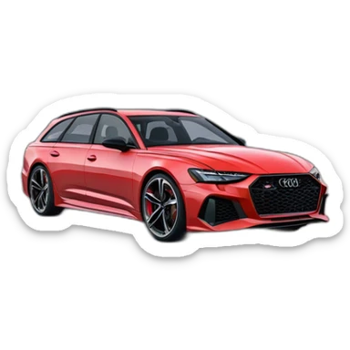 Audi rs6 sticker