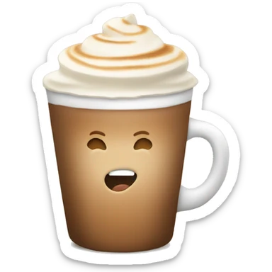 Latte  sticker
