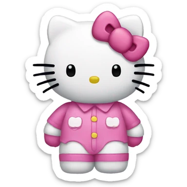 Hello kitty Sanrio  sticker